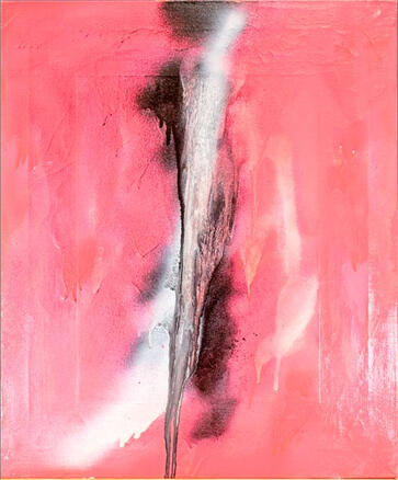 Black and White on Pink
